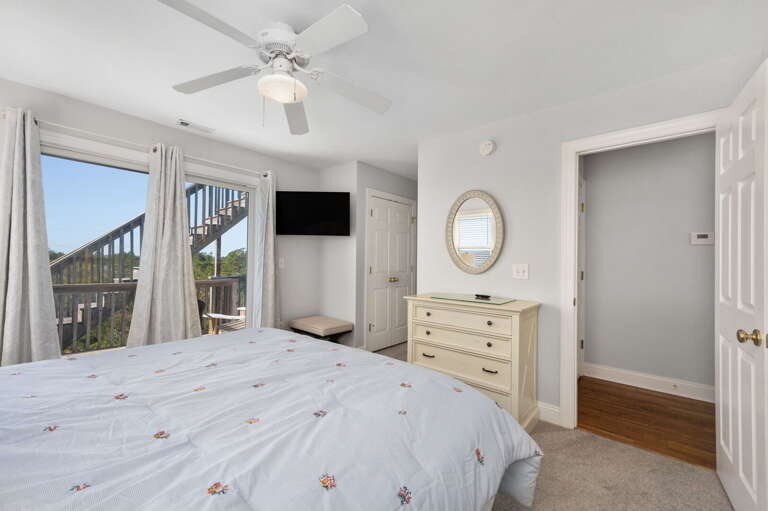 SNH263: Gone Coastal | TL Bedroom 6 - King, Private Bath, Deck Access