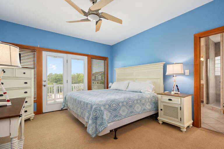 CC230: A Shore Thing | ML Bedroom 2 - King, Private Bath, Deck Access