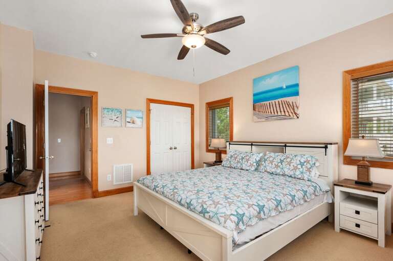 CC230: A Shore Thing | ML Bedroom 7 - King, Private Bath, Deck Access