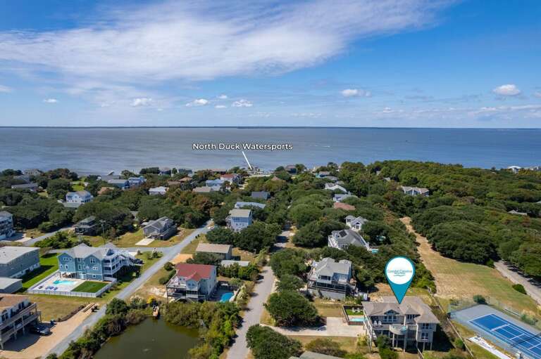 DK202: Quackin n Relaxin | Aerial View - Close to North Duck Watersports! DK202: Quackin n Relaxin | Aerial View - Close to North Duck Watersports!