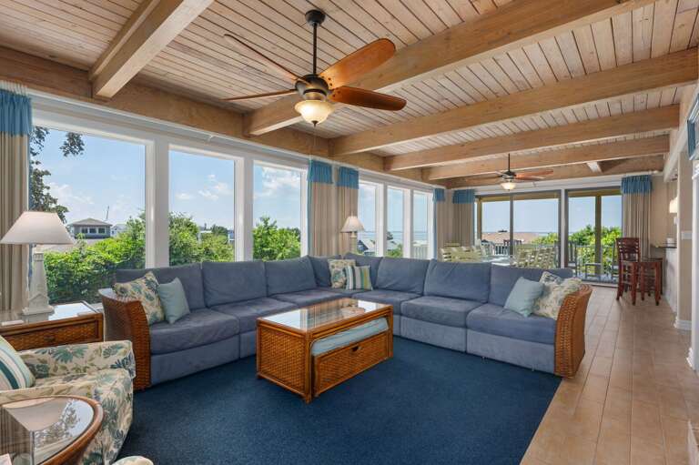 DK290: Point of View | ML Living Area - Deck Access (Fireplace not for guest use)