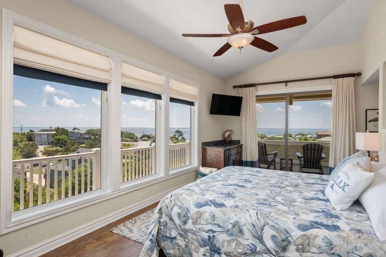 DK290: Point of View | TL Bedroom 5 - King, Private Bath, Deck Access