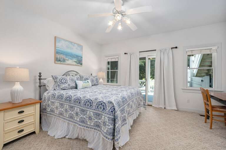 CC076: Three's A Charm | ML Bedroom 2 - King, Private Bath, Deck Access