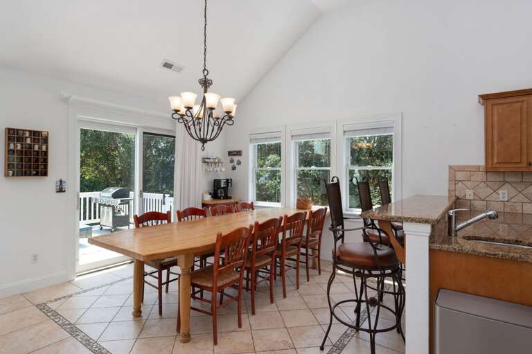 CC076: Three's A Charm | TL Dining Area - Seating for 8, Deck Access