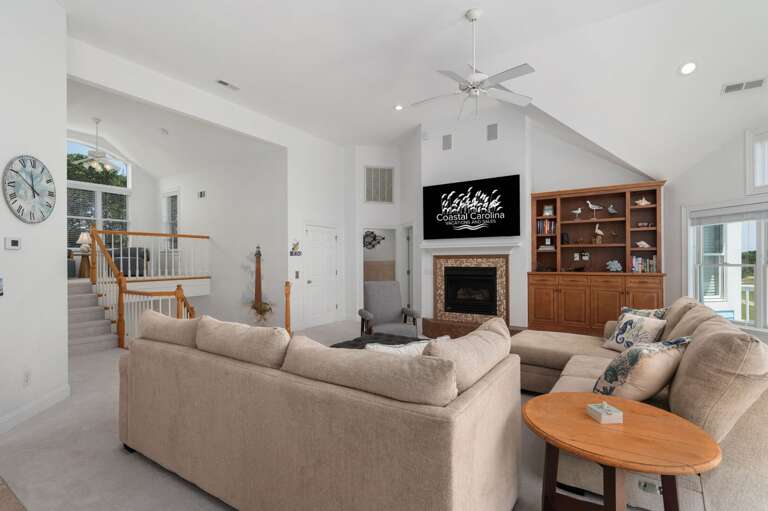 CC076: Three's A Charm | TL Living Area - Deck Access