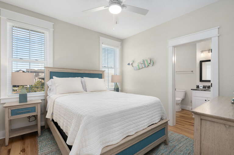 NH369: Nags Head 369 | ML Bedroom 3 - Queen, Private Bath (Shower Only)