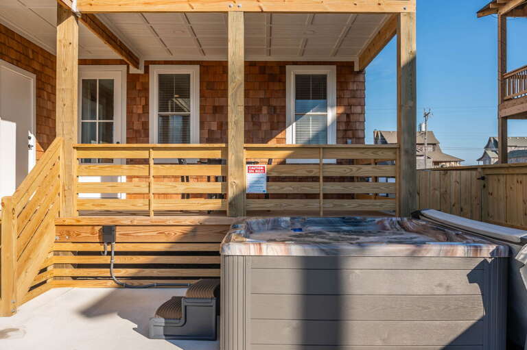 NH369: Nags Head 369 | Private Pool Deck - Hot Tub