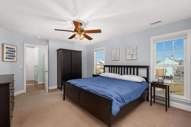 DK205: The Ranch | TL Bedroom 3 - King, Private Bath, Deck Access