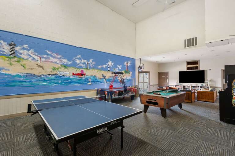 SDG2: Sea Glass Shack | Sea Dunes Community Club House - Game and Fitness Rooms SDG2: Sea Glass Shack | Sea Dunes Community Club House - Game and Fitness Rooms