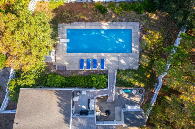 NH501: Calypso's Cove | Private Pool Deck- Aerial View NH501: Calypso's Cove | Private Pool Deck- Aerial View