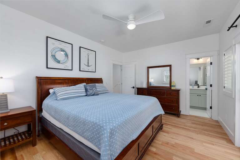 M850: Once Upon a Tide | ML Bedroom 4 - King, Private Bath, Deck Access