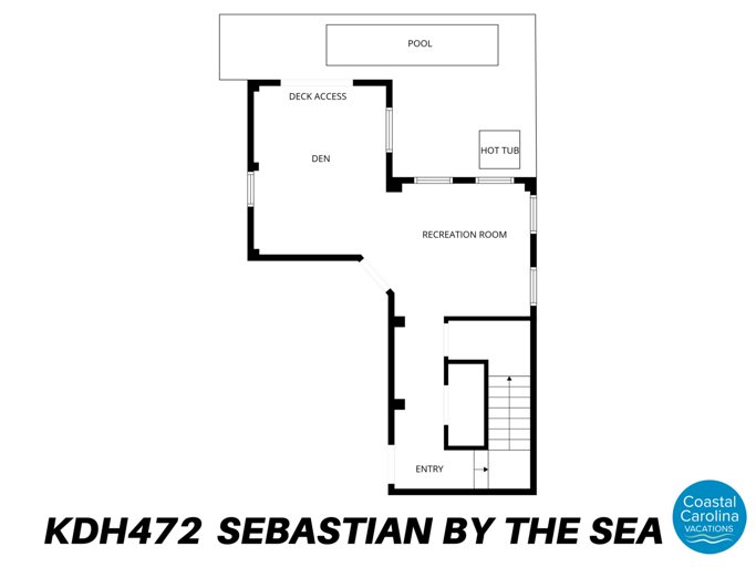 KDH472: Sebastian by the Sea | Lower Level