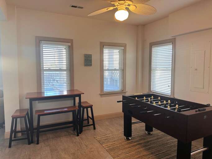 KDH472: Sebastian by the Sea | LL Game Room - Foosball Table