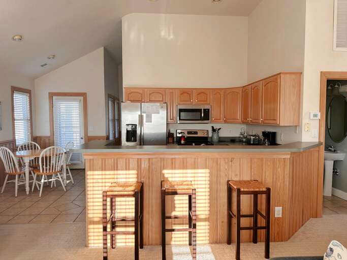 KDH472: Sebastian by the Sea | TL Kitchen Area - Island Seating for 2