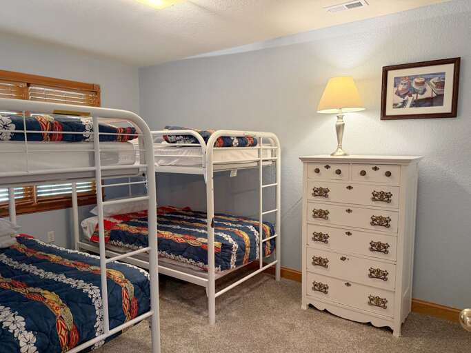 DE08: Shore Beats Work | LL Bedroom 3 - Two Bunk Beds, Shared Bath