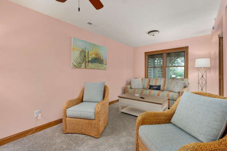 DE08: Shore Beats Work | LL Den - Sleep Sofa (Queen)