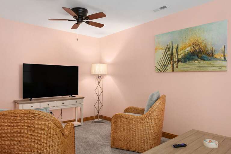 DE08: Shore Beats Work | LL Den - Sleep Sofa (Queen)