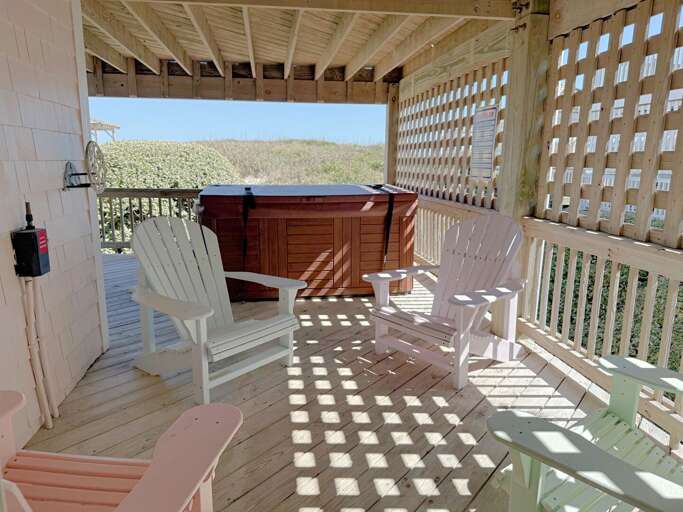 DE08: Shore Beats Work | ML Bedroom 7 - Deck Access, Hot Tub