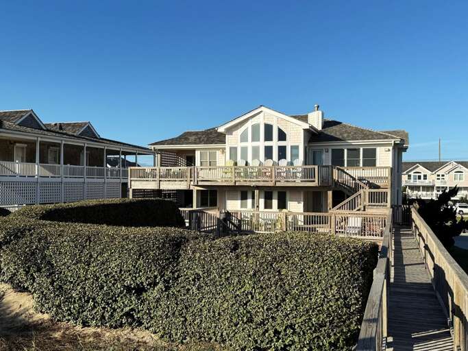 DE08: Shore Beats Work | Rear Exterior - View from Private Beach Walkway