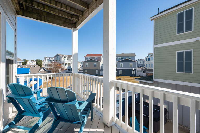 CB44: Rhapsody in Blue | ML Bedroom 4 - Deck Access