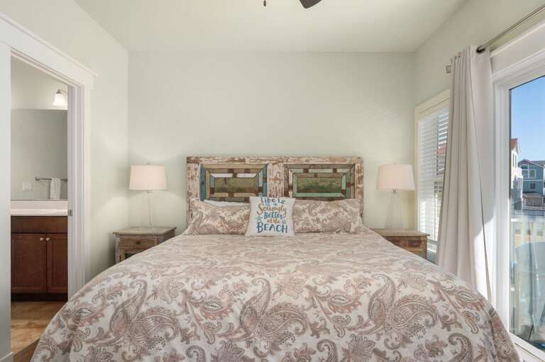 CB44: Rhapsody in Blue | ML Bedroom 4 - King, Private Bath, Deck Access