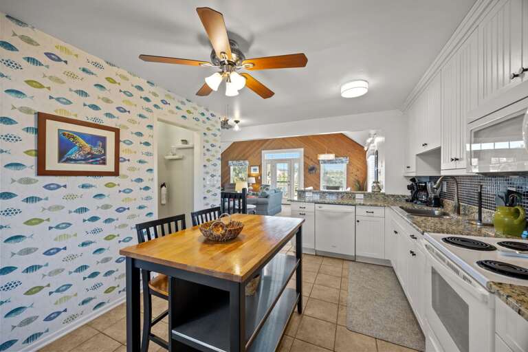 NH516: Finn Tales | TL Kitchen Area - Island seating for 2