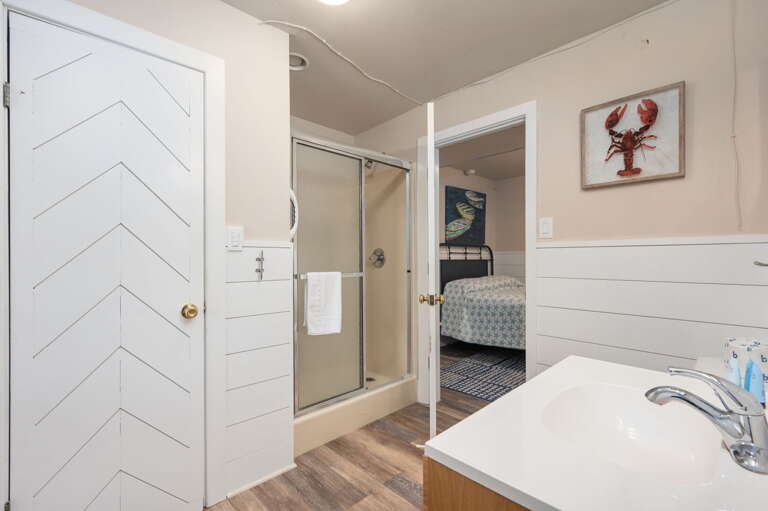 NH330: It's Beach Time | LL Bedroom 1 - Private Bath (Shower Only)