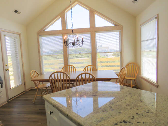 High ceilings, huge windows and a great family table are all you need to have a great meal in Franklin's Tower.