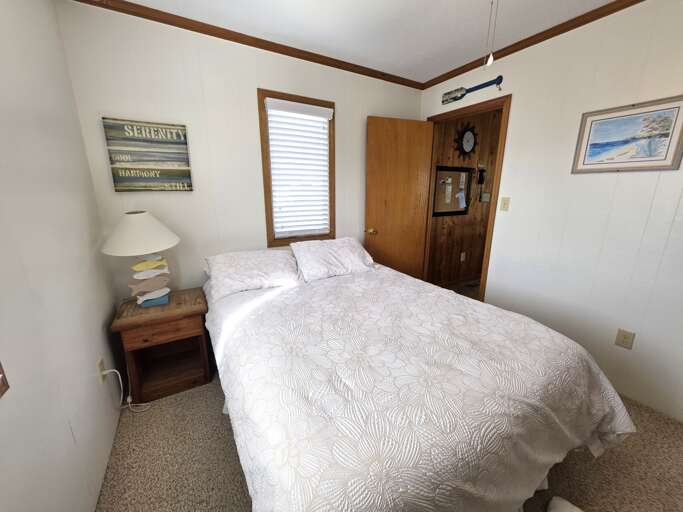 Tranquil bedroom with a queen-sized bed