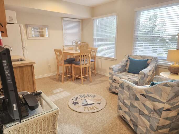 Located on the ground floor with pool access this space is perfect for anyone looking to get a little privacy.
