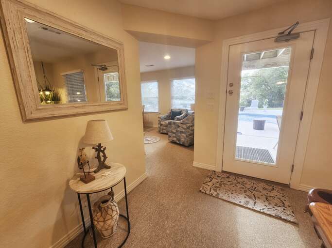 Located on the ground floor with pool access this space is perfect for anyone looking to get a little privacy.

