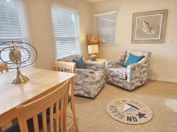 Located on the ground floor with pool access this space is perfect for anyone looking to get a little privacy.
