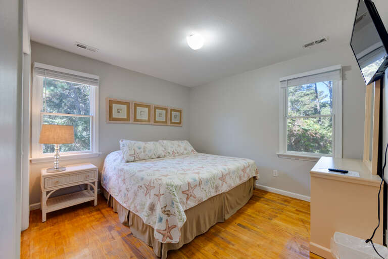 Bright, comfortable room for restful nights