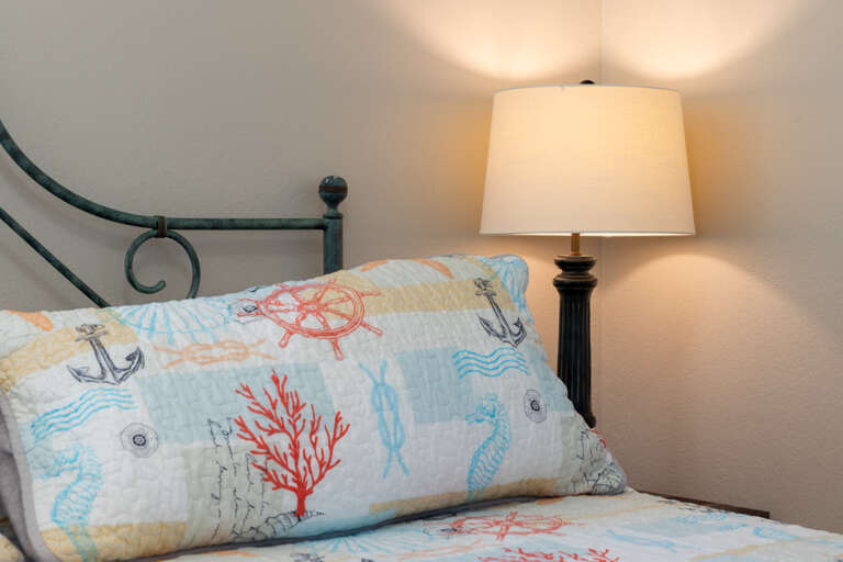 Fresh, well-kept room for guest comfort