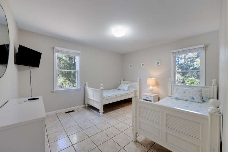 Bright, comfortable room for restful nights