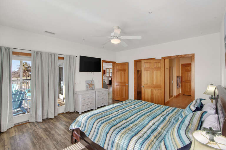 King Bedroom with Private Bath