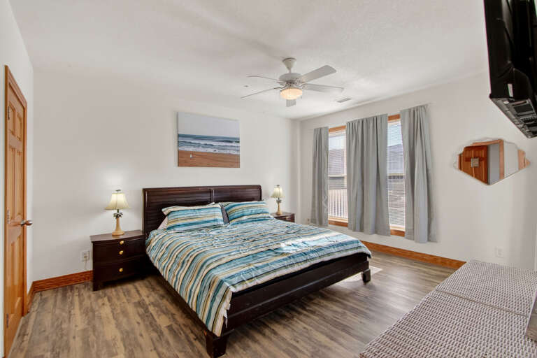 King Bedroom with Private Bath