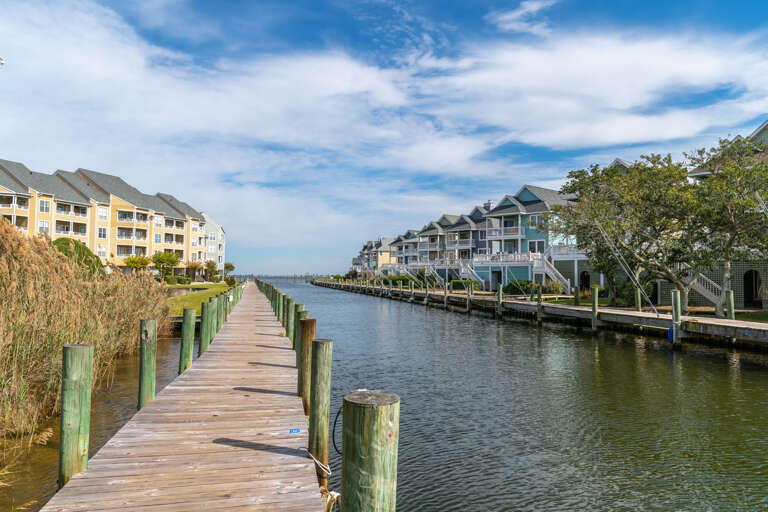 Stroll along the Community Walkways