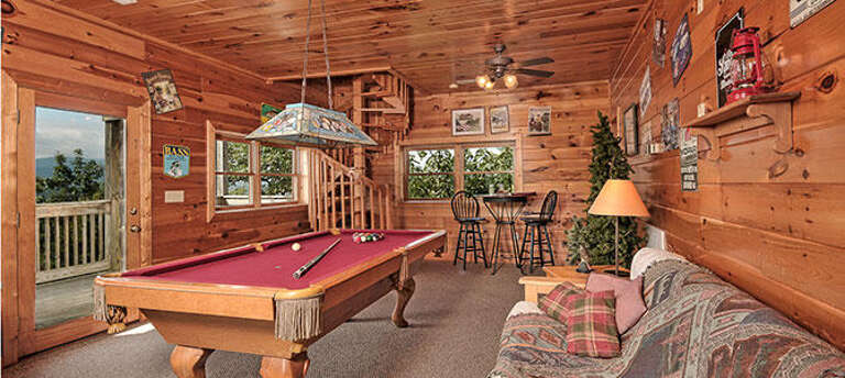 Game Room & Spiral Staircase