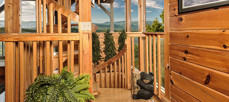 Sprial Staircase to Loft