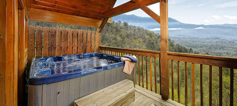 Lower Level Hot Tub