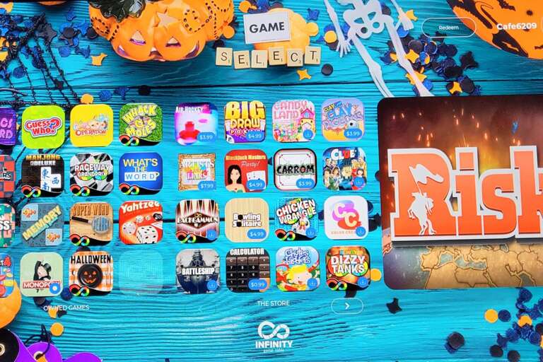 Colorful Board Game With Various Game App Icons