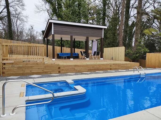NEW POOL PAVILION!
