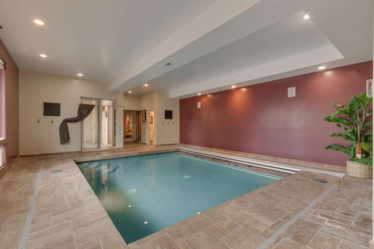 Heated indoor pool Heated indoor pool
