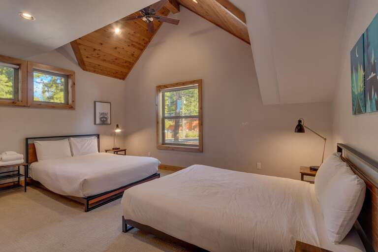 Bedroom with dual Queen beds