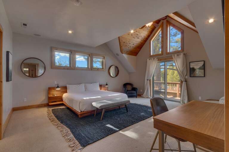 Bedroom with King bed