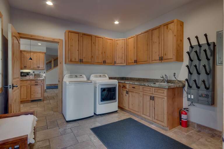 Laundry area