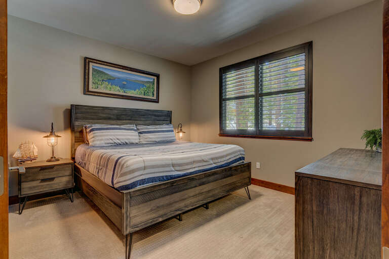 Bedroom with King bed