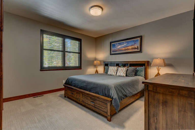 Bedroom with King bed