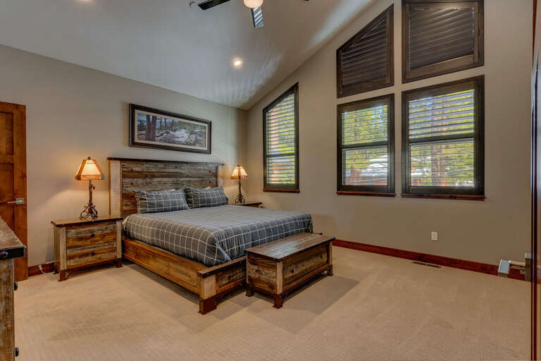 Bedroom with King bed